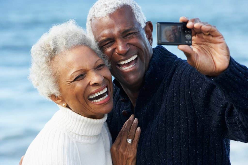 Happy couple gets their dental sealants in Long Beach, CA