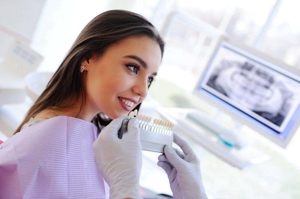 Long Beach teeth whitening dental patient