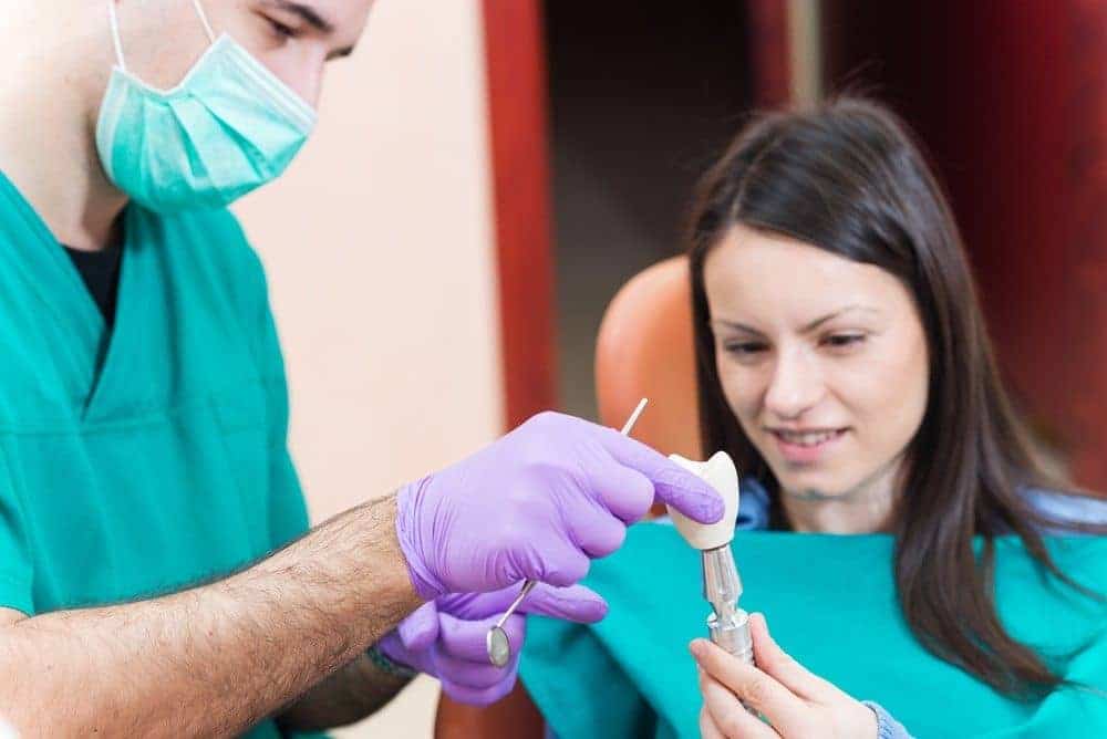 Young patient in Long Beach undergo bone grafting for dental implant